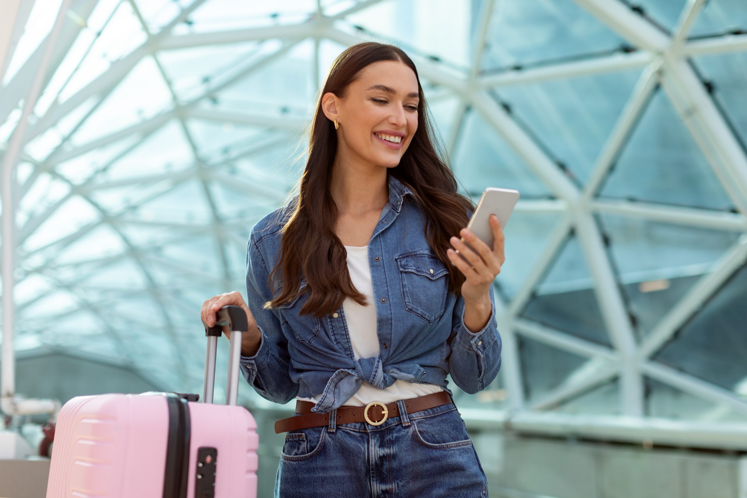 WOMEN at the airport